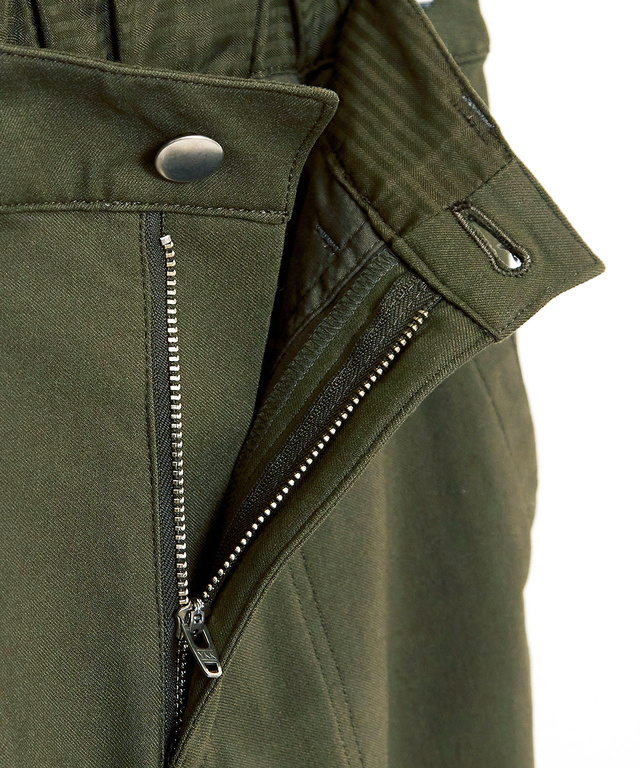 裏起毛 ベイカーステッチ パンツ