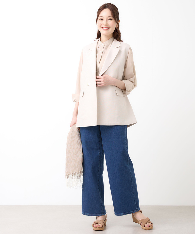 セミワイド デニム パンツ【EDWIN別注】