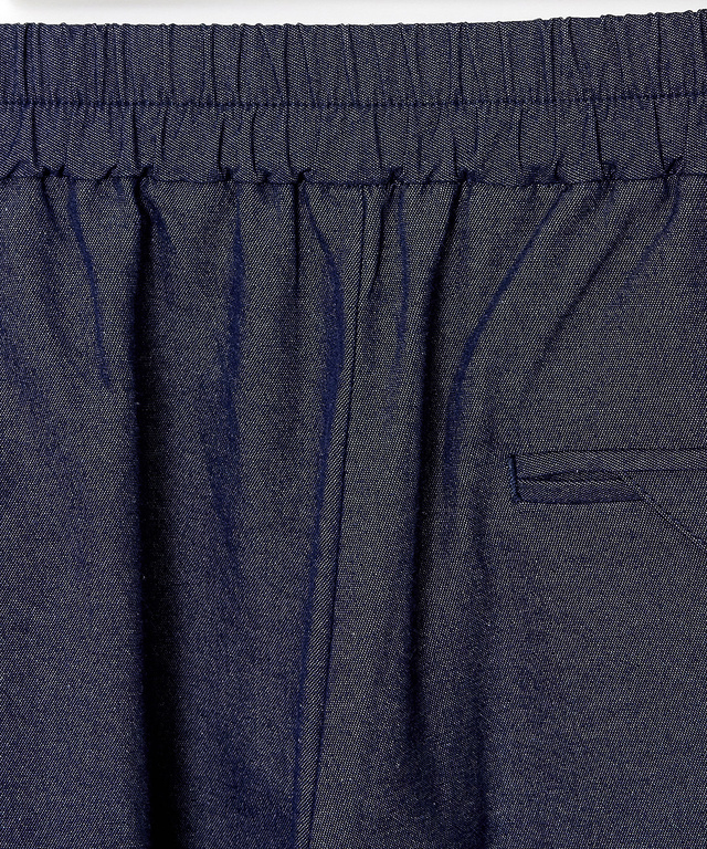 デニムライク パンツ