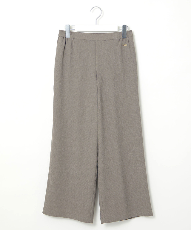 シャーリング プルオン パンツ