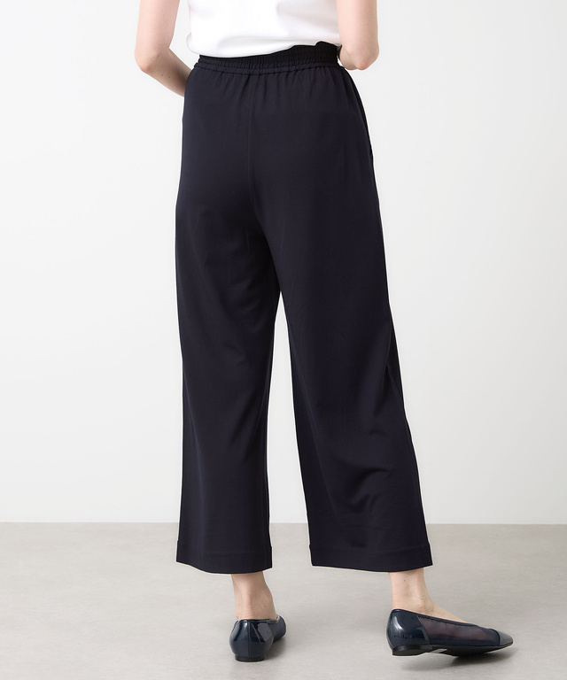 レーヨンブレンド カットソー ワイドパンツ