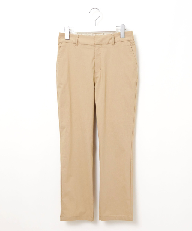 リネンブレンド テーパードパンツ