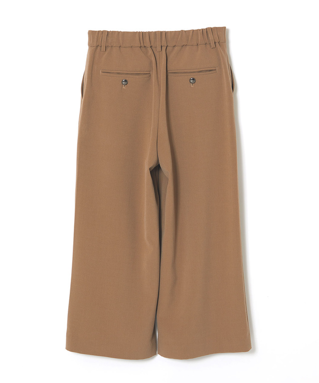 クロップド セミワイドパンツ