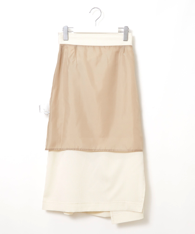 ベルト付き ラップ スカート【一部店舗限定】