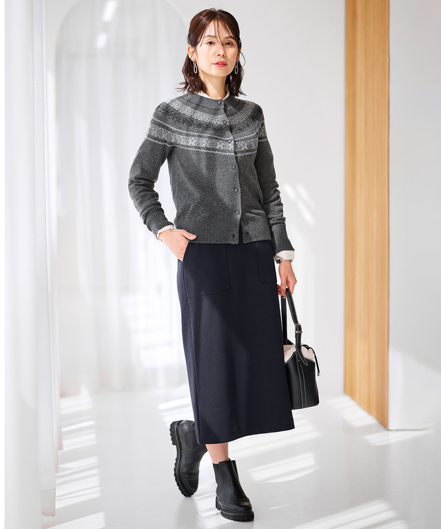 Aライン カット スカート