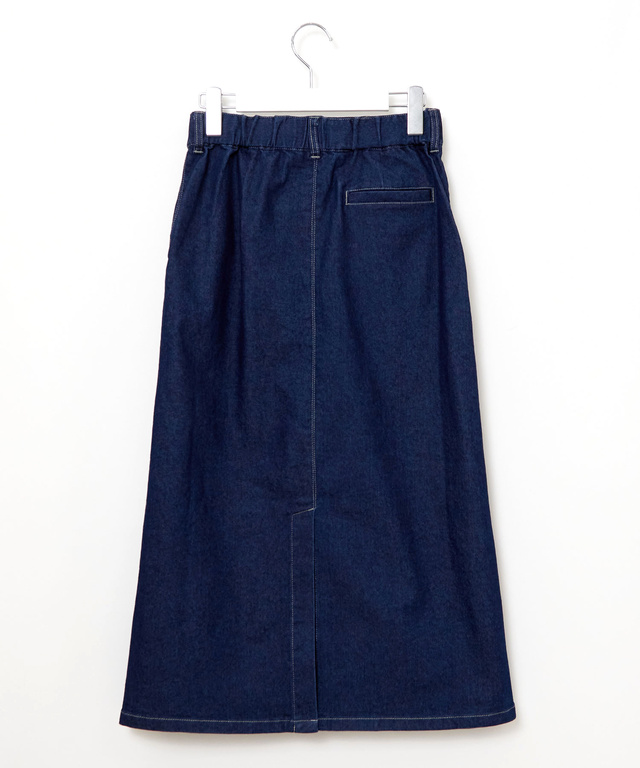 ウエストゴム デニム スカート