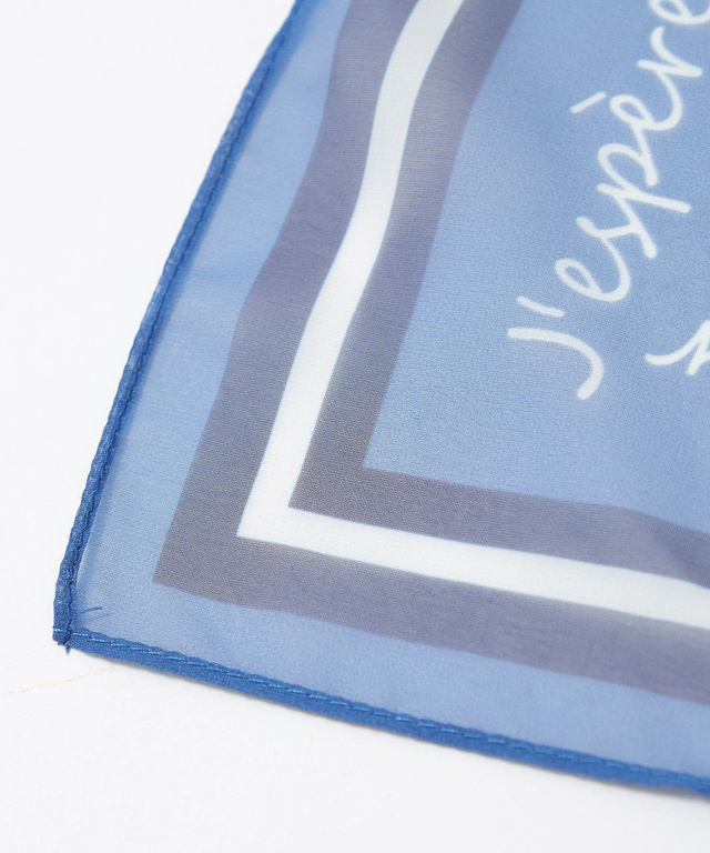 メッセージプリント スカーフ