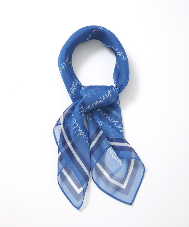 メッセージプリント スカーフ