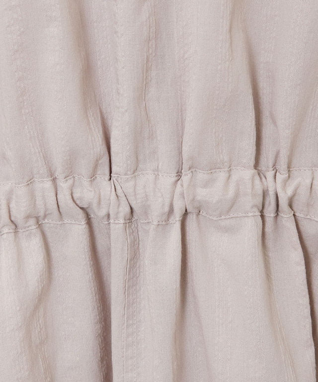 ドビーストライプ シャツワンピース