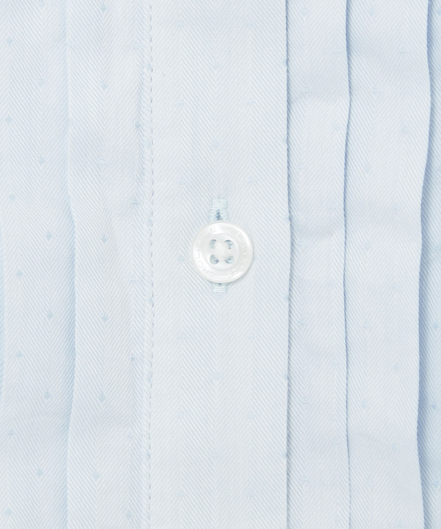 コットン タックデザイン ブラウス