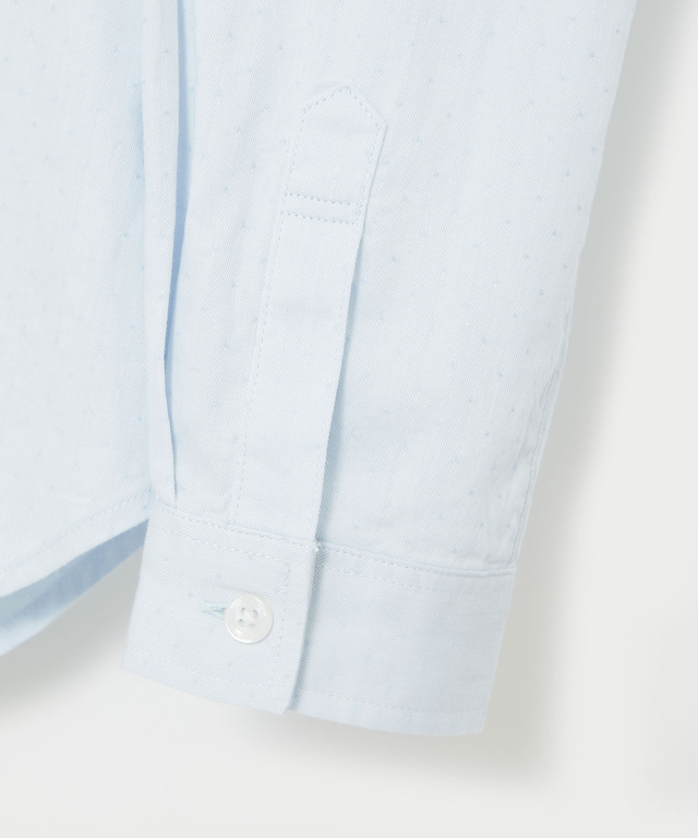 コットン タックデザイン ブラウス