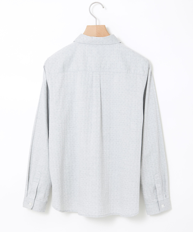 コットン タックデザイン ブラウス