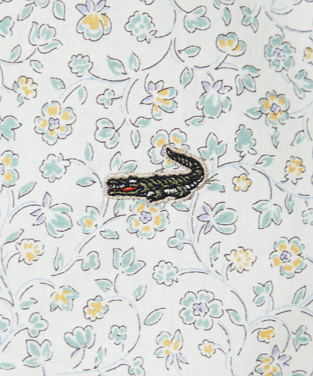 花柄プリント ピンタック ブラウス【オンラインショップ限定】