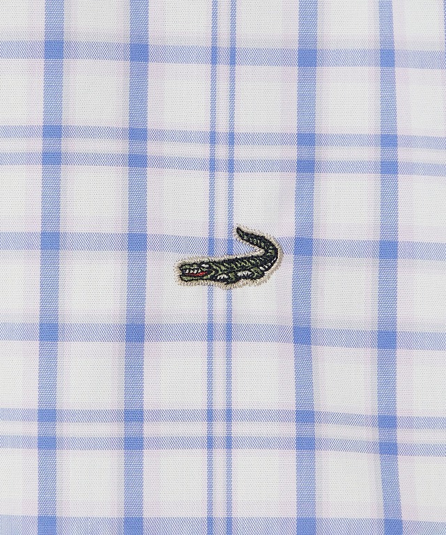 ノンアイロン チェック ブラウス【シワになりにくい】