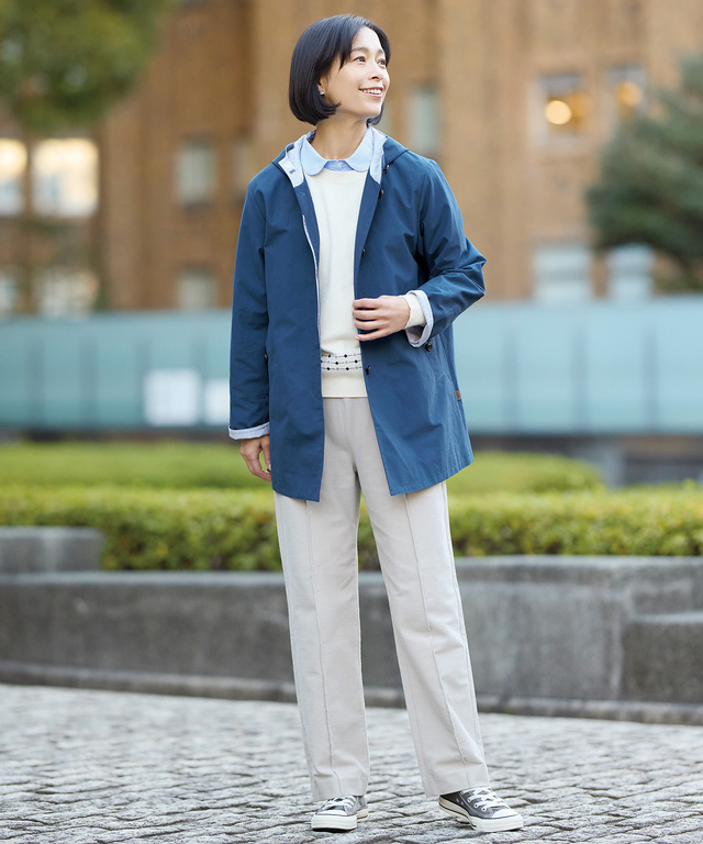 ノンアイロン オックスフォード ブラウス【シワになりにくい】