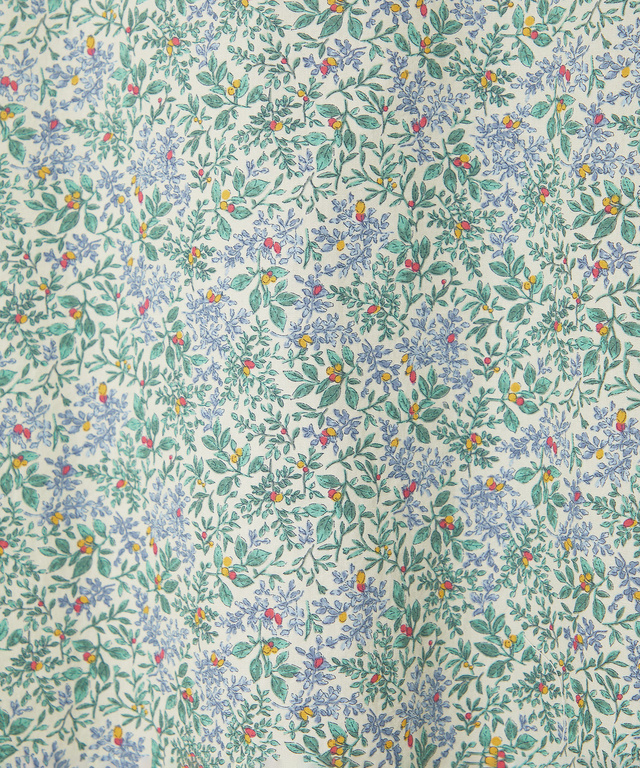 リーフ柄 プルオーバー ブラウス【オンラインショップ・一部店舗限定】