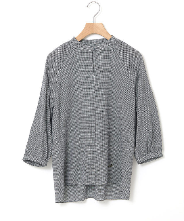 サッカー ミニギンガム ブラウス