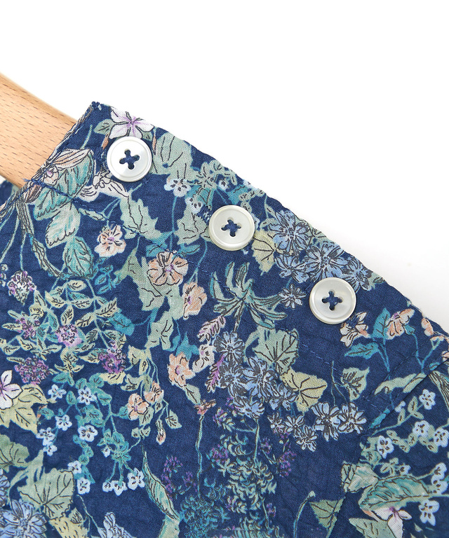 ミラクルウェーブ 花柄 ブラウス【オンラインショップ限定】