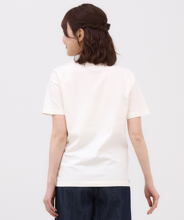 コットン クルーネック Tシャツ
