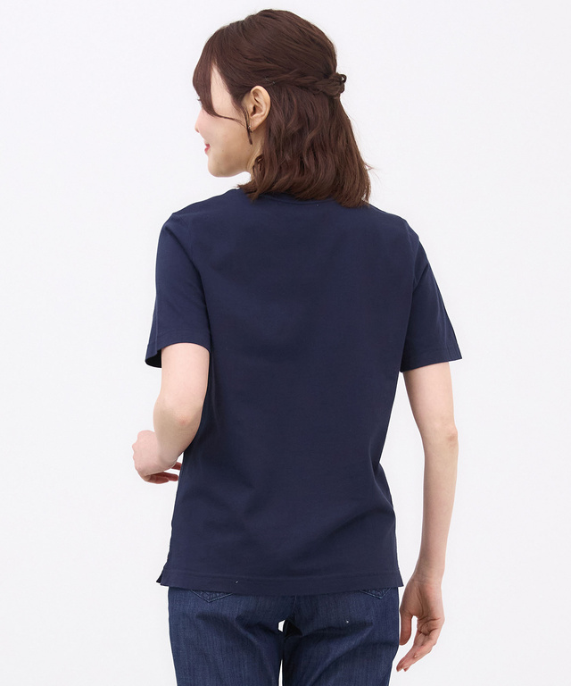 コットン クルーネック Tシャツ