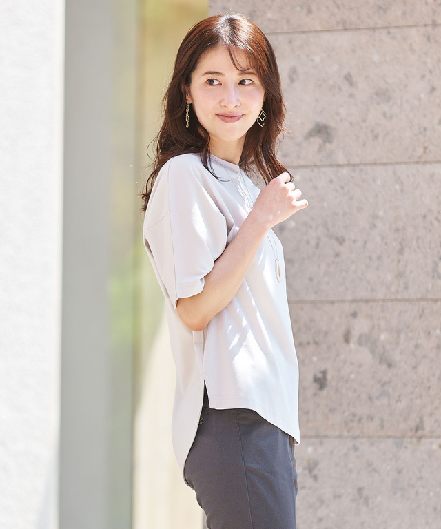 シルケットコットン Tシャツ