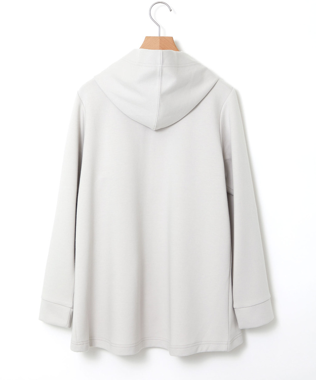  釦開き パーカー