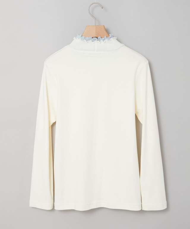 メロー ハイネック カットソー