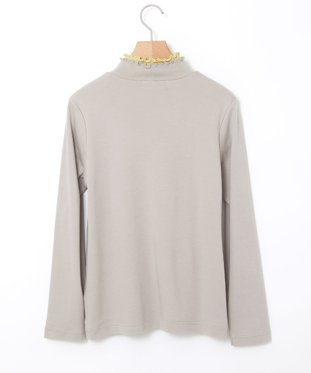 メロー ハイネック カットソー