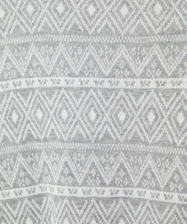 切り替え ジャカード プルオーバー