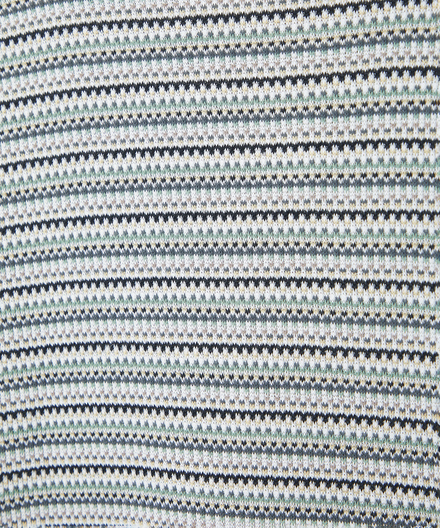 ジャカード ハイネック プルオーバー