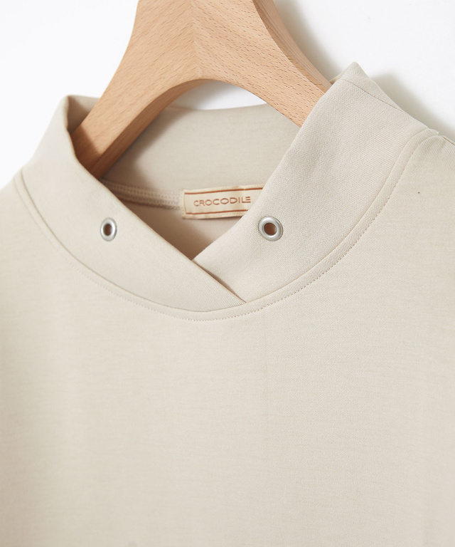 抜け襟デザイン プルオーバー