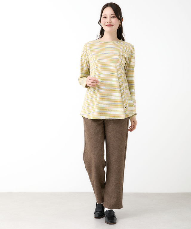 マルチボーダー プルオーバー  カットソー