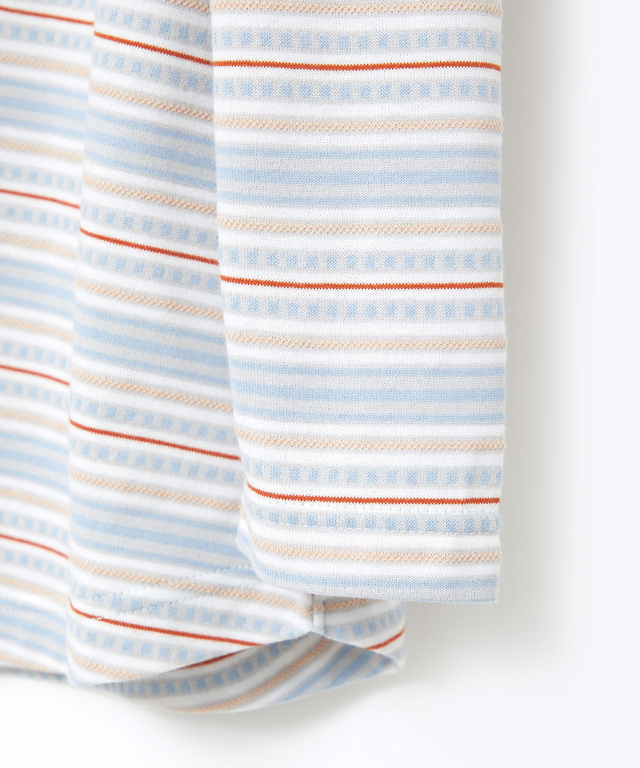 マルチボーダー プルオーバー  カットソー