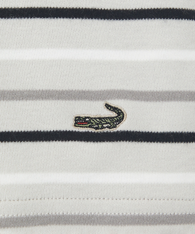 ボーダー 長袖 ポロシャツ