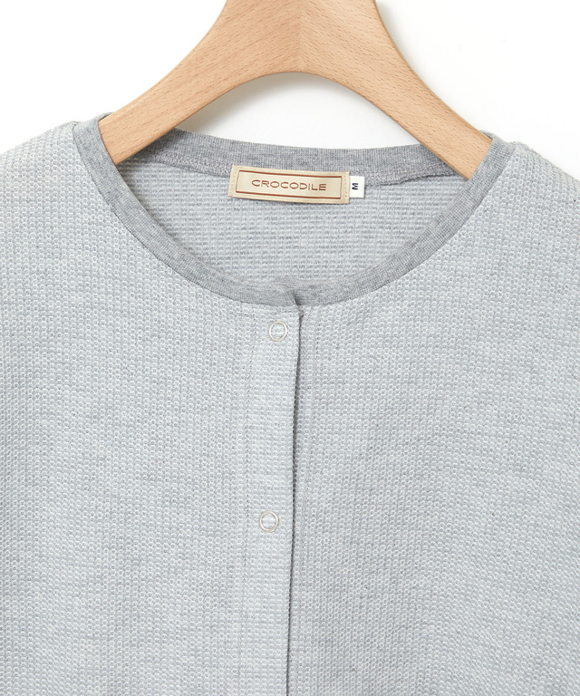 鹿の子 メランジ カーディガン