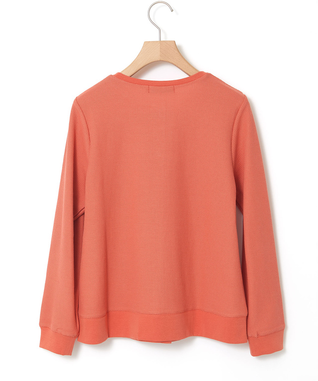 鹿の子 メランジ カーディガン