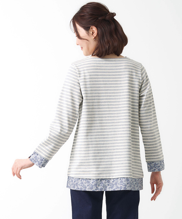 ボーダー ドッキング チュニック