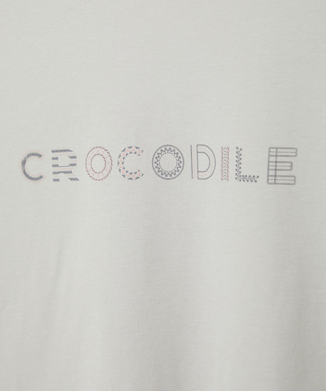 スムース ロゴプリント Tシャツ