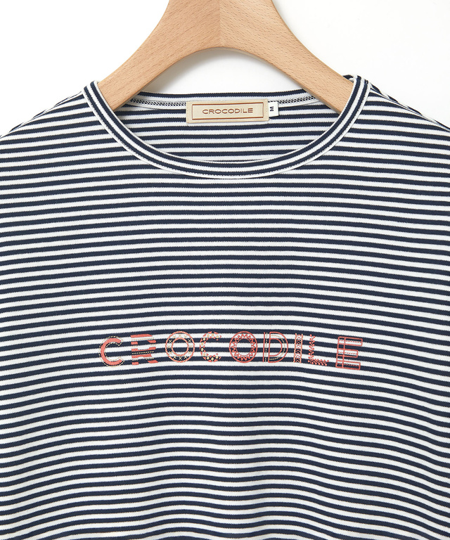 スムース ロゴプリント Tシャツ