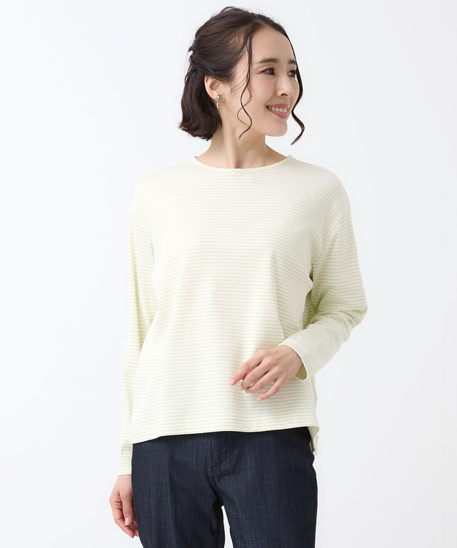 スムース ボーダー Tシャツ【オンラインショップ・一部店舗限定】