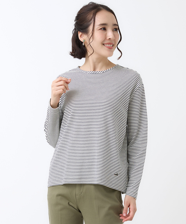 スムース ボーダー Tシャツ【オンラインショップ・一部店舗限定】