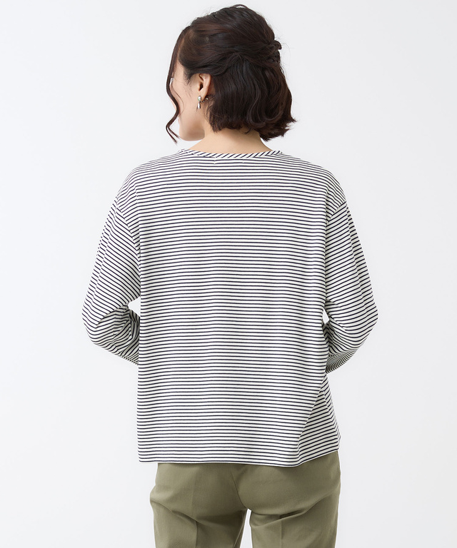 スムース ボーダー Tシャツ【オンラインショップ・一部店舗限定】