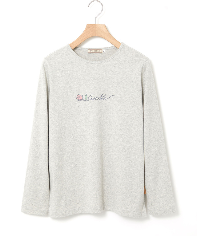 ロゴプリント 長袖 Tシャツ【UVカット】【オンラインショップ・一部店舗限定】