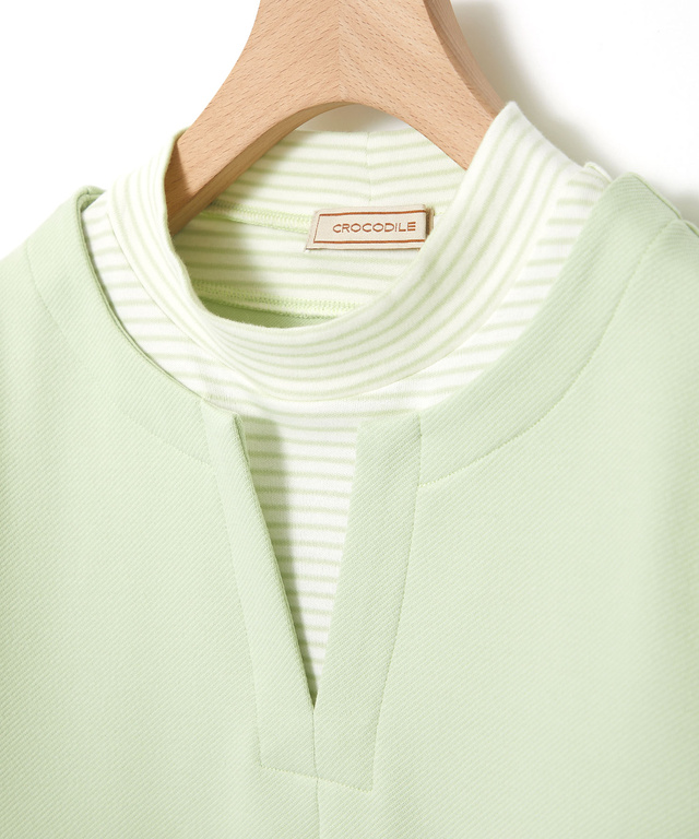 ドッキング ハイネック チュニック【オンラインショップ・一部店舗限定】