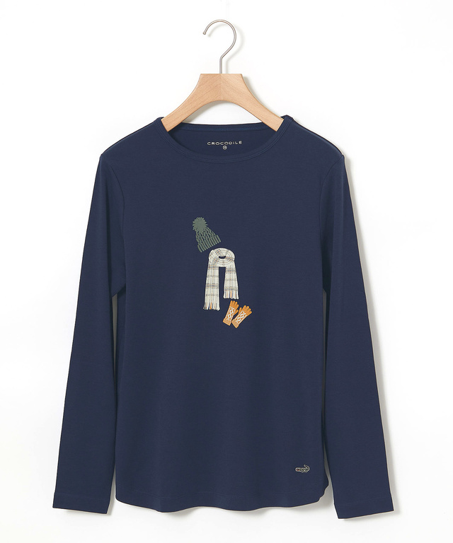 スムース プリント Tシャツ