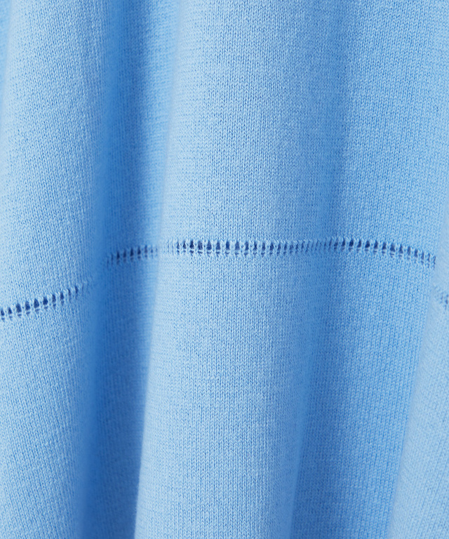 ウールブレンド ポンチョ風 ニット ベスト【手洗いOK】