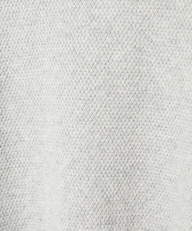 ウールブレンド 鹿の子編み ニットカーディガン【手洗いOK】