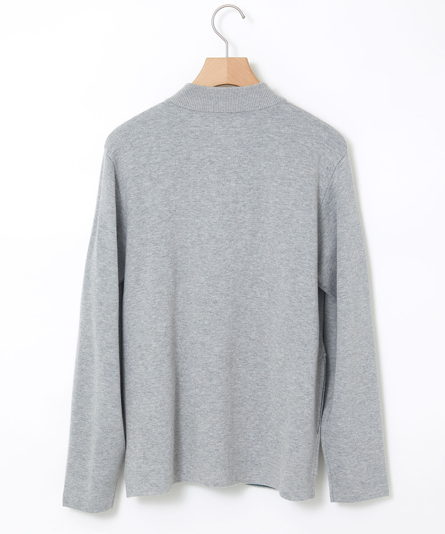 ジップアップ ニット カーディガン