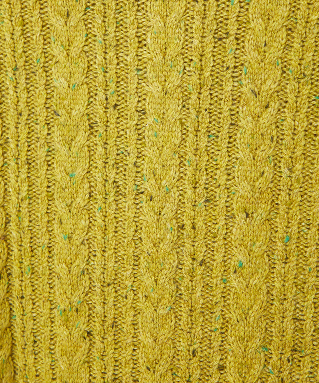 ウールブレンド ネップ ニット【手洗いOK】