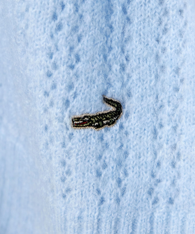 ウールブレンド ケーブル ニットカーディガン【手洗いOK】